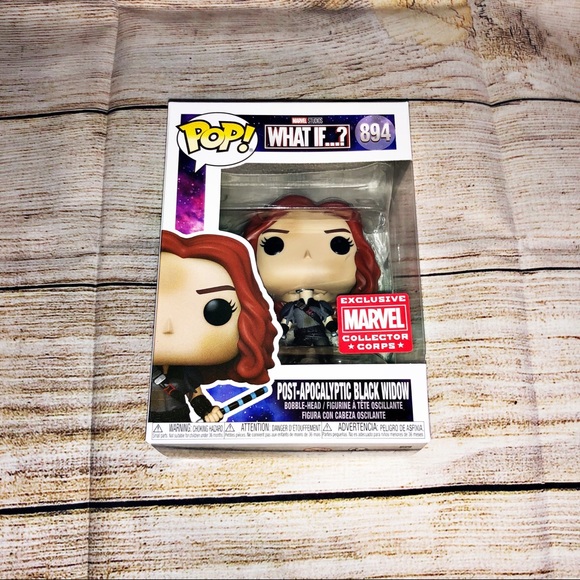 Marvel Collector Corps What If ? Funko Pop NWT Marvel Black Widow #894